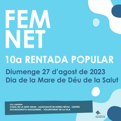 Fem Net, Rentada popular de Guissona, 2023 Fem Net, Rentada popular de Guissona, 2023