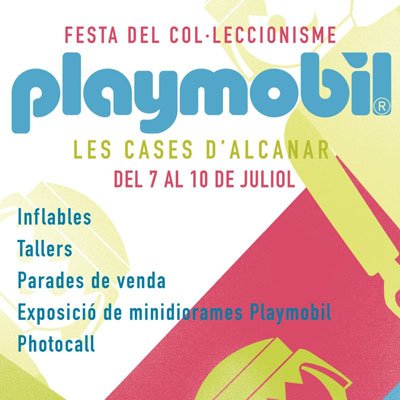 Festa del col·leccionisme Playmobil - Les Cases d'Alcanar 2022