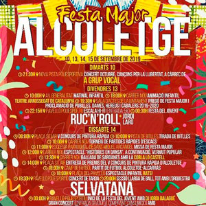 Festa Major - Alcoletge 2019 Festa Major - Alcoletge 2019