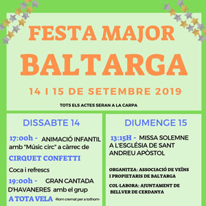 Festa Major - Baltarga 2019