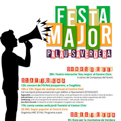Festa Major d'hivern - Palau-saverdera 2026 Festa Major d'hivern - Palau-saverdera 2026