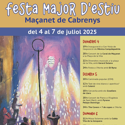 Festa Major - Maçanet de Cabrenys 2025