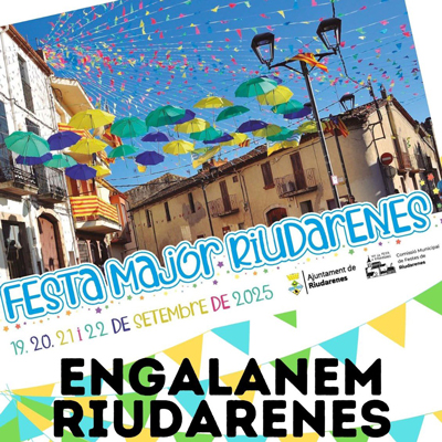 Festa Major - Riudarenes 2025 Festa Major - Riudarenes 2025