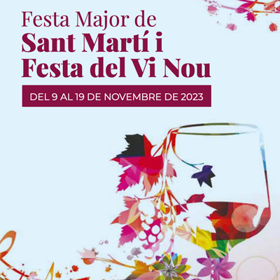 Festa Major de Sant Martí i Festa del Vi Nou - Calonge 2023 Festa Major de Sant Martí i Festa del Vi Nou - Calonge 2023