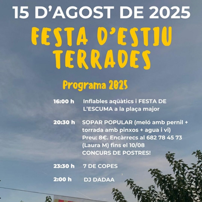 Festa d'Estiu - Terrades 2025