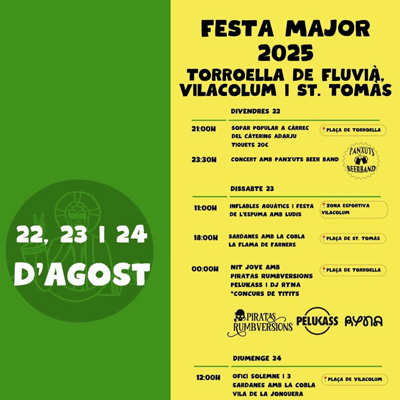 Festa Major - Torroella de Fluvià 2025