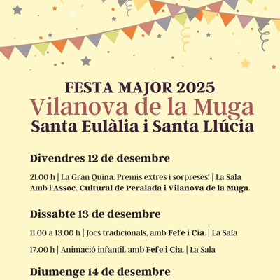 Festa Major - Vilanova de la Muga 2025 Festa Major - Vilanova de la Muga 2025