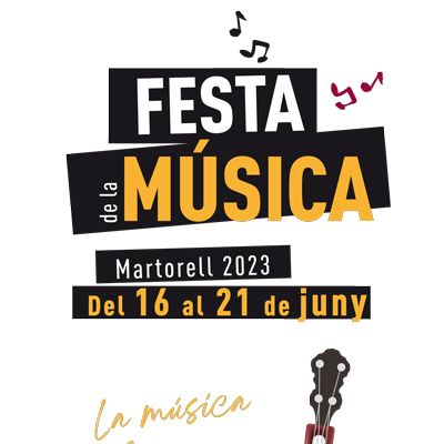 Festa de la Música de Martorell 2023 Festa de la Música de Martorell 2023