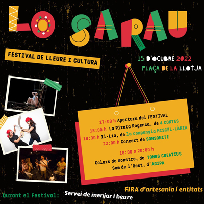 Lo Sarau, Festival de Lleure i Cultura, Aniversari d'Agipa, 2022 Lo Sarau, Festival de Lleure i Cultura, Aniversari d'Agipa, 2022