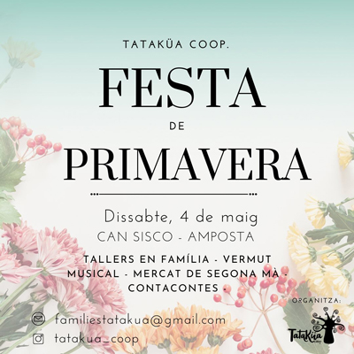 Festa de Primavera de l'Espai Tataküa, Amposta, 2024 Festa de Primavera de l'Espai Tataküa, Amposta, 2024