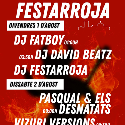 Festarroja, Tarroja de Segarra, 2025 Festarroja, Tarroja de Segarra, 2025
