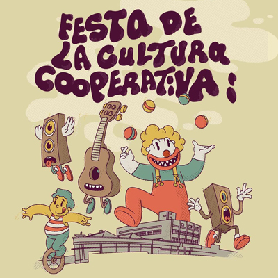 Festa de la Cultura Cooperativa, Nau Bostik, Barcelona, 2023 Festa de la Cultura Cooperativa, Nau Bostik, Barcelona, 2023