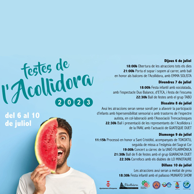 Festes de l'Acollidora - Amposta 2023 Festes de l'Acollidora - Amposta 2023