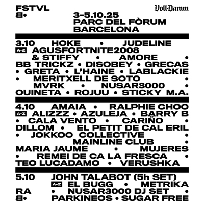 Festival·B, Parc del Fòrum, Barcelona, 2025