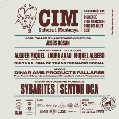 CiM, Cultura i Muntanya, Sort, 2024 CiM, Cultura i Muntanya, Sort, 2024