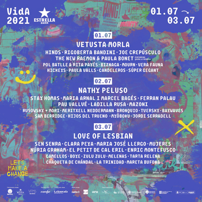 Festival Vida, Vilanova i la Geltrú, 2021
