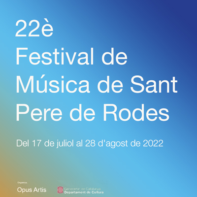 Festival de Música de Sant Pere de Rodes Festival de Música de Sant Pere de Rodes