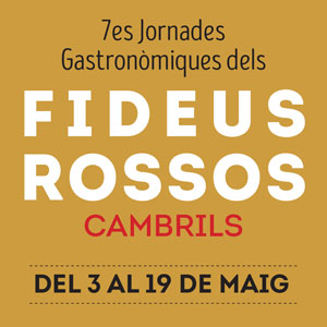 7es Jornades dels Fideus Rossos a Cambrils, 2019 7es Jornades dels Fideus Rossos a Cambrils, 2019