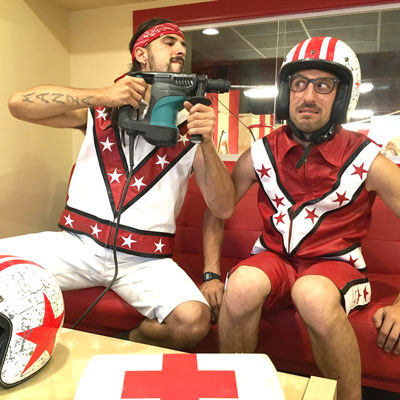 Espectacle de circ 'Fili Busters' de Mortelo & Manzani