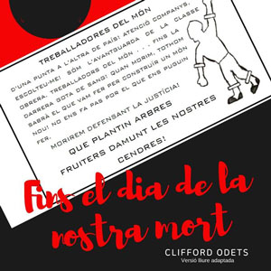 Teatre 'Fins el dia de la nostra mort' - Grup de Teatre Pirindola 2019