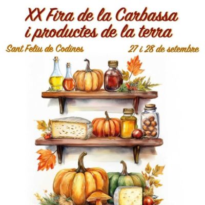 XX Fira de la Carbassa i productes de la terra, Sant Feliu de Codines, Fira de la Carabassa, 2025