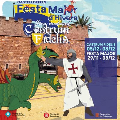 Fira Medieval Castrum Fidelis, Festa Major d'Hivern de Castelldefels, 2025, Castelldefels, Castrum Fidelis Fira Medieval Castrum Fidelis, Festa Major d'Hivern de Castelldefels, 2025, Castelldefels, Castrum Fidelis