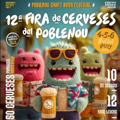12a Fira de Cerveses del Poblenou, Barcelona, 2025, Fira de Cerveses del Poblenou, Poblenou, Fira de Cerveses 12a Fira de Cerveses del Poblenou, Barcelona, 2025, Fira de Cerveses del Poblenou, Poblenou, Fira de Cerveses