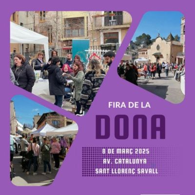 Fira de la Dona de Sant Llorenç Savall 2025 Fira de la Dona de Sant Llorenç Savall 2025