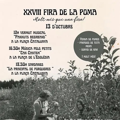 XXVIII Fira de la Poma de l'Armentera - 2024 XXVIII Fira de la Poma de l'Armentera - 2024