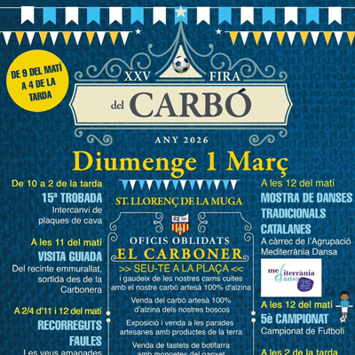 XXV Fira del Carbó - Sant Llorenç de la Muga 2026