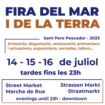 Fira del Mar i de la Terra, Sant Pere Pescador, 2023 Fira del Mar i de la Terra, Sant Pere Pescador, 2023