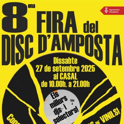 8a Fira del Disc d'Amposta, Fira del Disc d'Amposta, Fira del Disc d'Amposta 2025, 2025, Fira del disc, Amposta, 