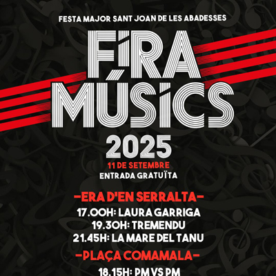 Fira Músics - Sant Joan de les Abadeses 2025