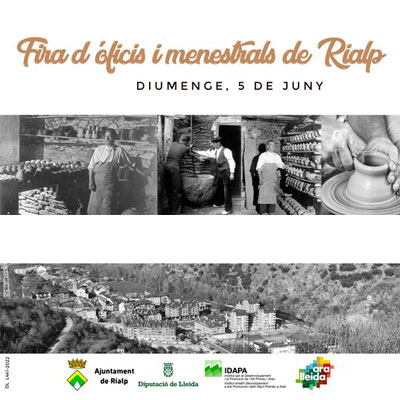 11a Fira d'oficis i menestrals de Rialp - 2022 11a Fira d'oficis i menestrals de Rialp - 2022