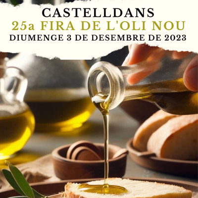 25a Fira de l'Oli Nou a Castelldans, 2023 25a Fira de l'Oli Nou a Castelldans, 2023