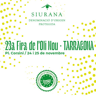 23a Fira de l'Oli Nou DOP Siurana a Tarragona, 2023 23a Fira de l'Oli Nou DOP Siurana a Tarragona, 2023