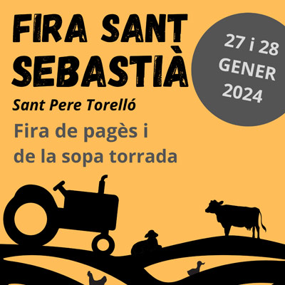 Fira de Sant Sebastià de Sant Pere de Torelló, 2024 Fira de Sant Sebastià de Sant Pere de Torelló, 2024