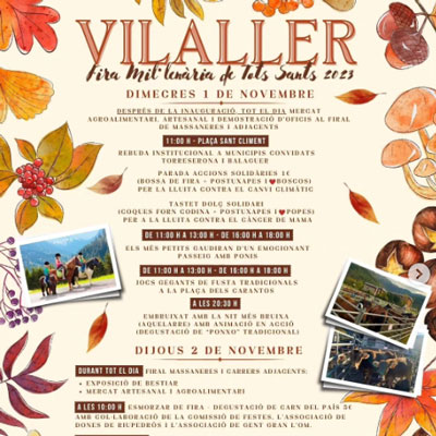 Fira de Tots Sants de Vilaller 2023 Fira de Tots Sants de Vilaller 2023