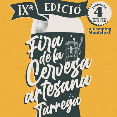 Fira de la Cervesa Artesana, Tàrrega, 2022