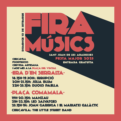 Fira Músics, Sant Joan de les Abadeses, 2023 Fira Músics, Sant Joan de les Abadeses, 2023