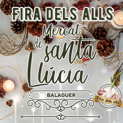 Fira mercat de Santa Llúcia, Fira dels Alls, Balaguer, 2021