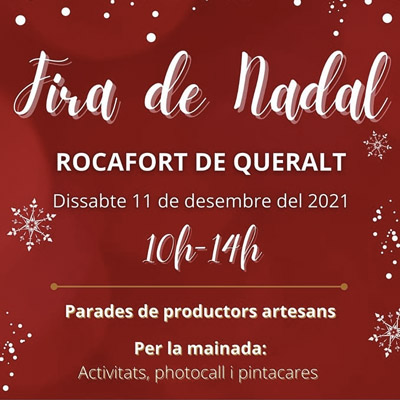 Fira de Nadal de Rocafort de Queralt, 2021 Fira de Nadal de Rocafort de Queralt, 2021