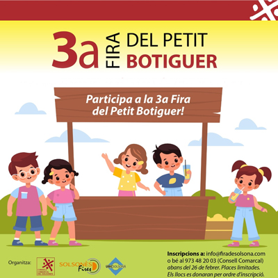 3a Fira del Petit Botiguer a Solsona, 2025 3a Fira del Petit Botiguer a Solsona, 2025