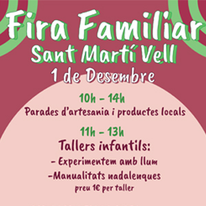 Fira Familiar de Sant Martí Vell, 2019