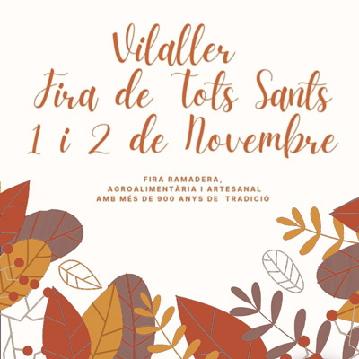 Fira de Tots Sants del Vilaller, 2021