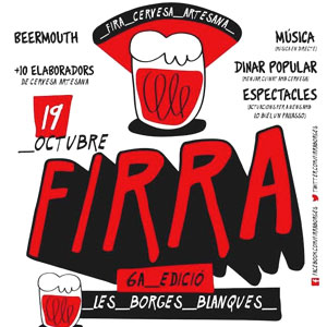 6a edició Firra, la Mostra de Cervesa Artesana a Les Borges Blanques, 2019