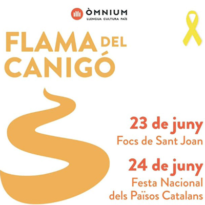 Flama del Canigó - Cardona 2021 Flama del Canigó - Cardona 2021