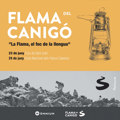 Flama del Canigó, Òmnium Cultural, 2022 Flama del Canigó, Òmnium Cultural, 2022