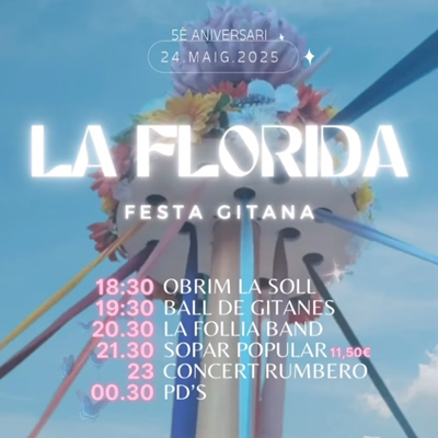 Festa Gitana La Florida, Gitanes de La Soll, Tàrrega, 2025 Festa Gitana La Florida, Gitanes de La Soll, Tàrrega, 2025