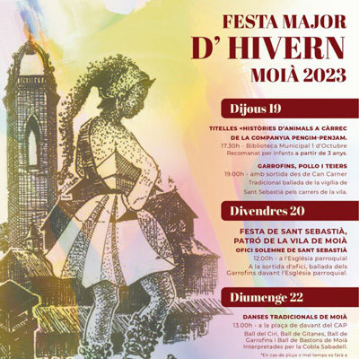 Festa Major d'Hivern de Moià 2023